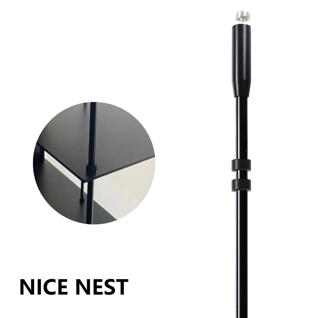 Minimal pole bookshelf Can be used as both bookshelf and wardrobe